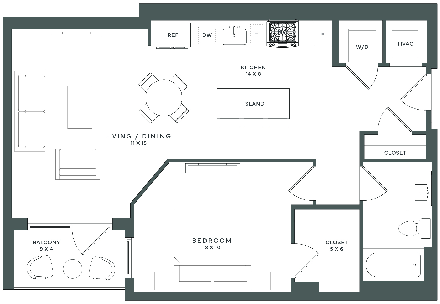 Unit 606, 706, 806, 906, 1006