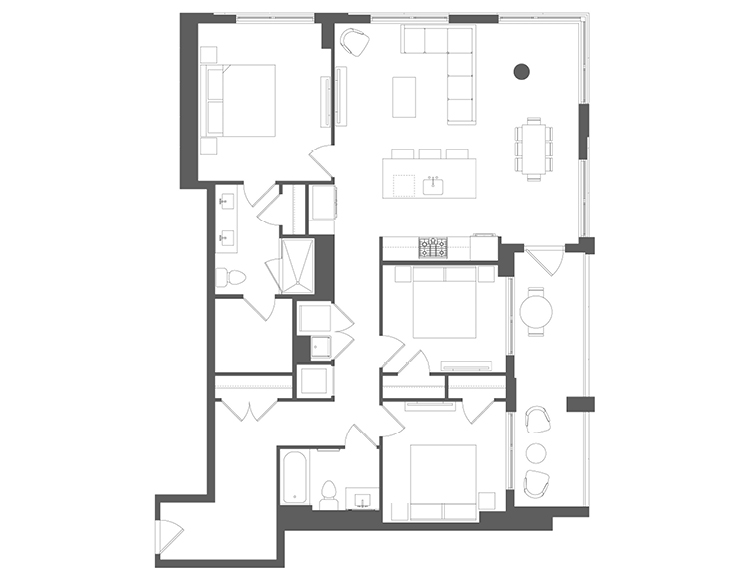 Floor plan C11, Tier 07